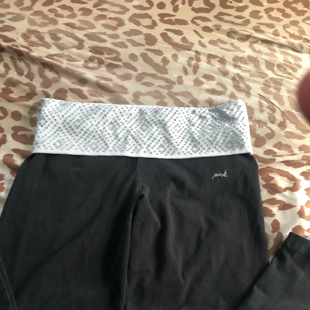 VS PINK BLING LEGGINGS